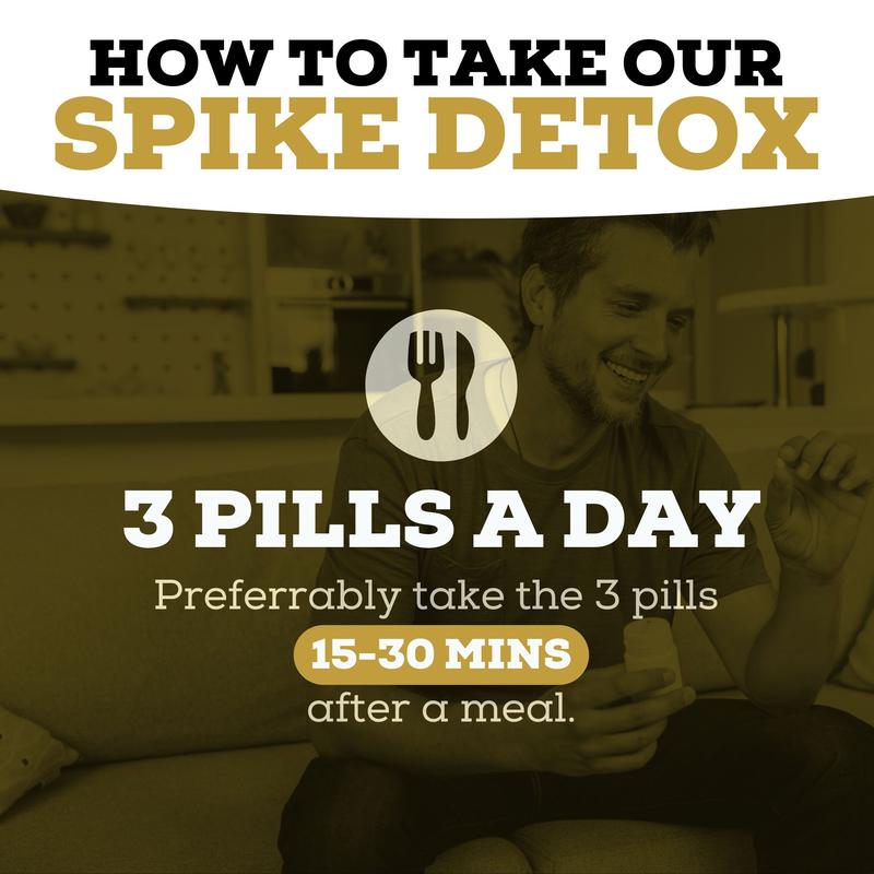 Spike Detox 7-in-1 Enzyme Support - 90 Capsules