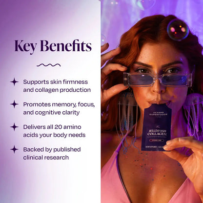 Jellyfish Collagen Peptides with Vitamin C
