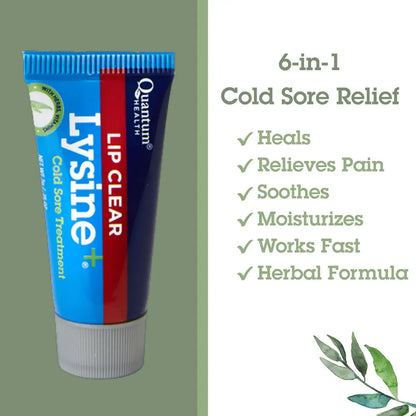 Lysine Cold Sore Relief Ointment & Patch Kit