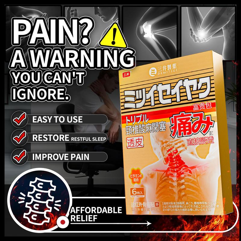 Advanced Thermal Pain Support Patch - 6 pcs