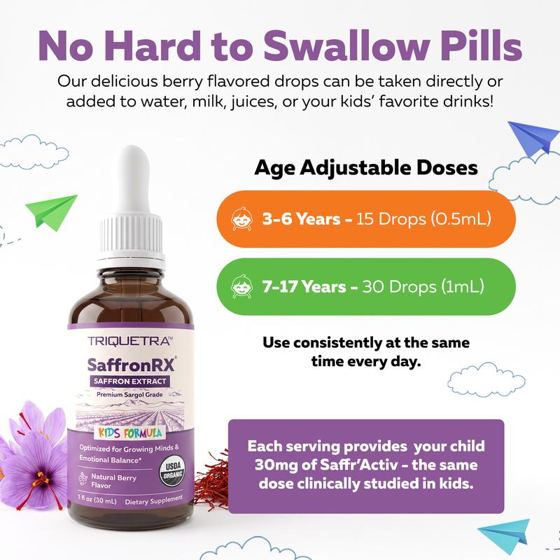 Liquid Saffron for Kids