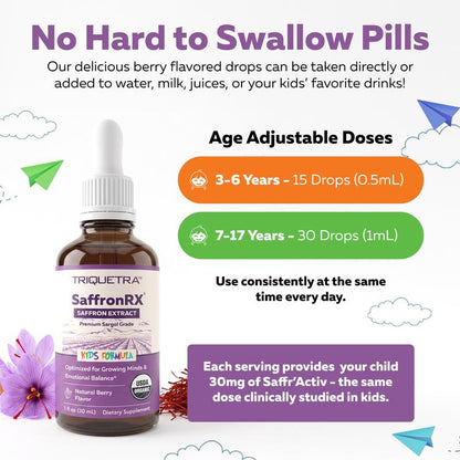 Liquid Saffron for Kids