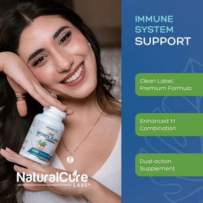 L-Lysine + Monolaurin Immune Support Capsules