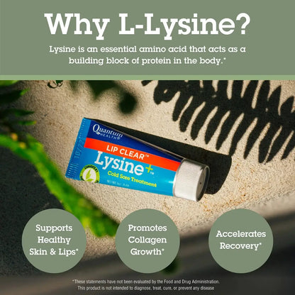 Lysine Cold Sore Relief Ointment & Patch Kit