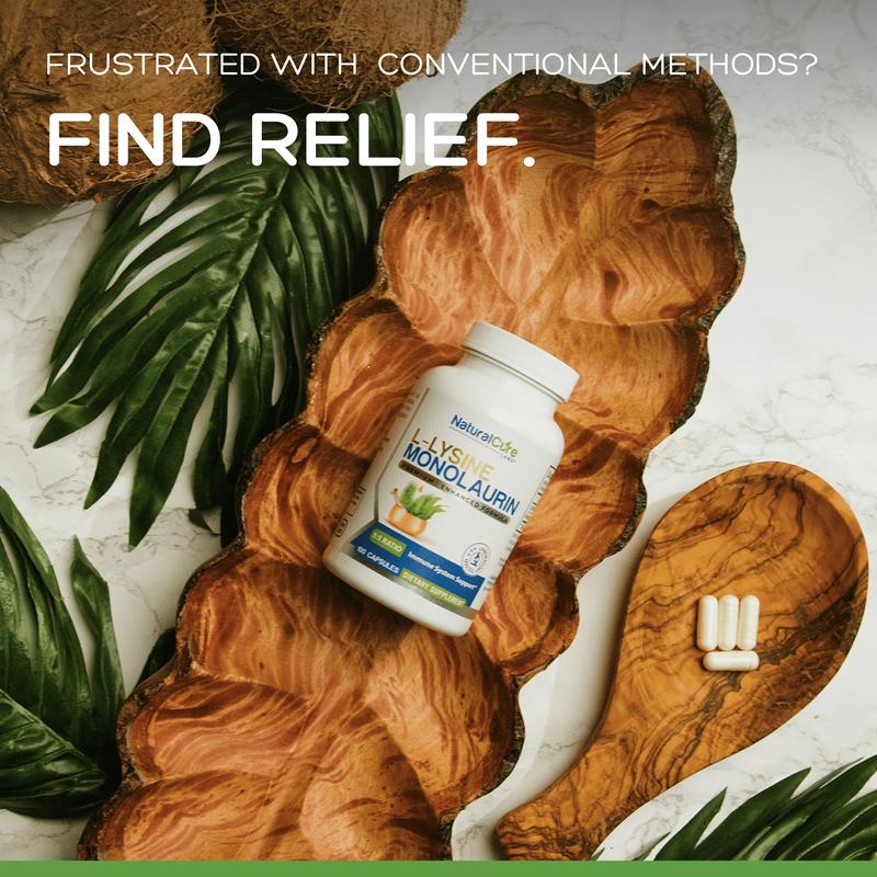 L-Lysine + Monolaurin Immune Support Capsules