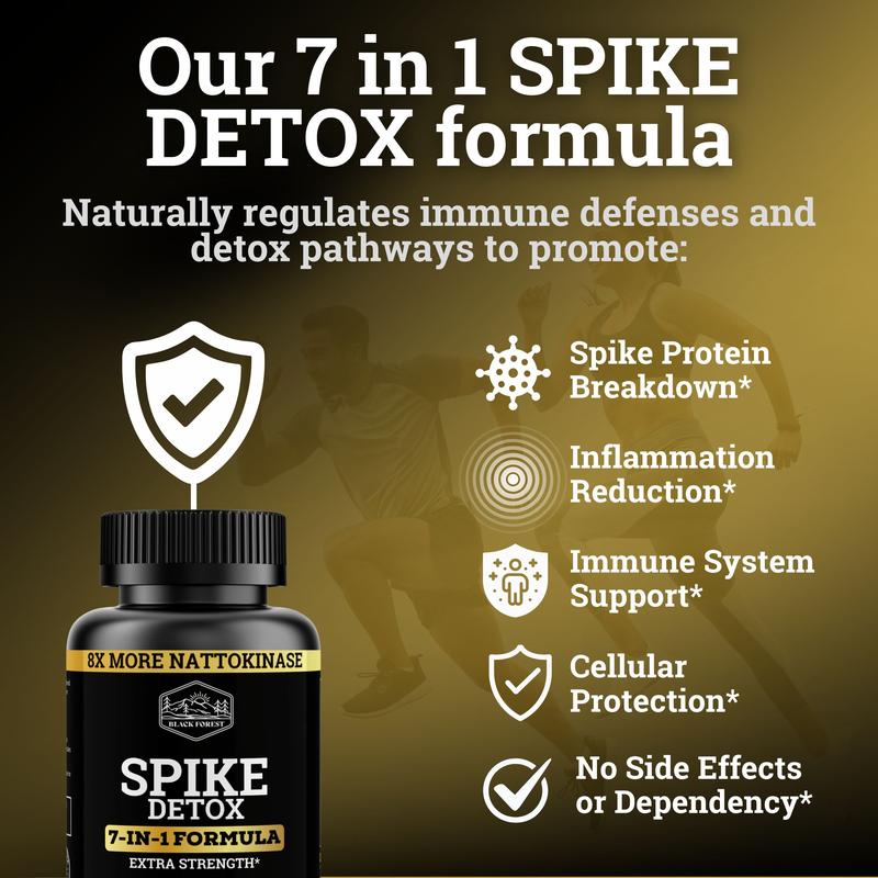 Spike Detox 7-in-1 Enzyme Support - 90 Capsules