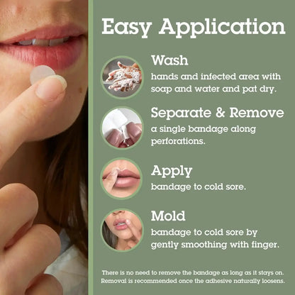 Lysine Cold Sore Relief Ointment & Patch Kit