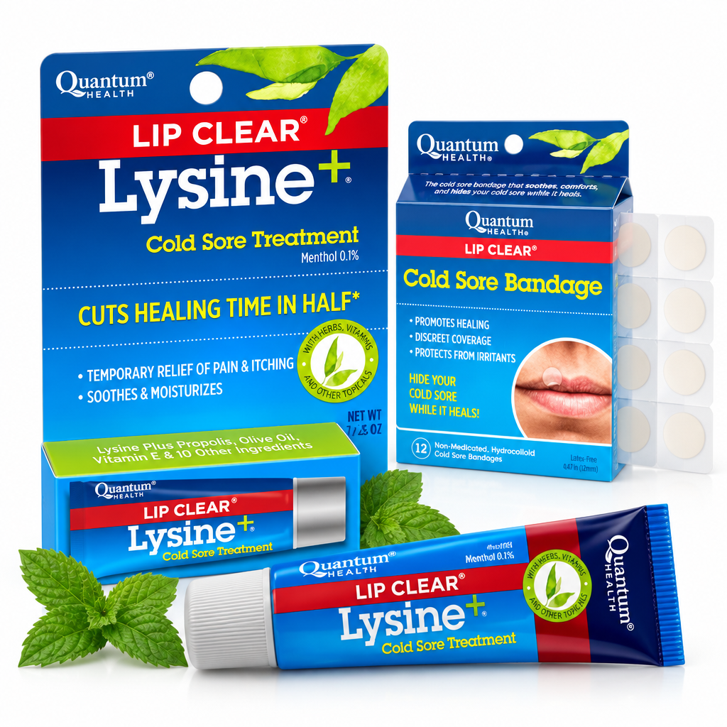 Lysine Cold Sore Relief Ointment & Patch Kit