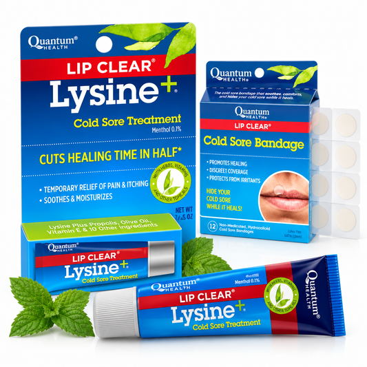 Lysine Cold Sore Relief Ointment & Patch Kit