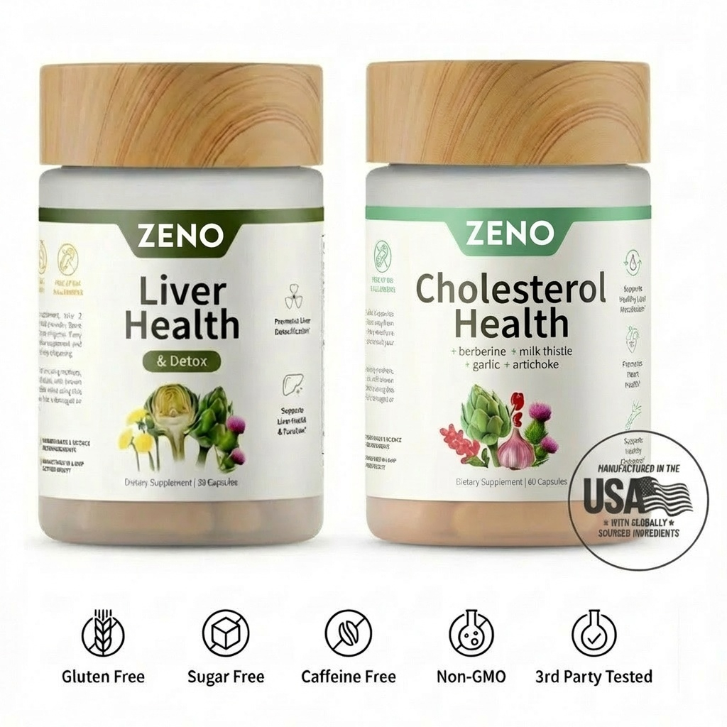 Zeno™ Cholesterol & Liver Health Bundle